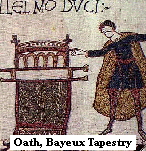 Oath, Bayeux Tapestry